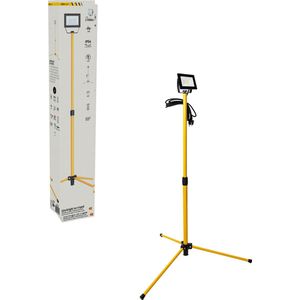 LED's Work Bouwlamp op Statief 2125 - IP54 waterdicht - In hoogte verstelbaar tot 1,20 meter