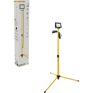 LED's Work Bouwlamp Op Statief 3180 - IP54 Waterdicht - In Hoogte Verstelbaar Tot 1,20 Meter