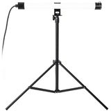 LED's Work Bouwlamp op Statief 1500 - In hoogte verstelbaar tot 120 cm en draaibaar - Lichtgewicht - 20W