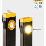 LED's Work - MINI - Werklamp - Accu - 500 Lumen - 4 Lichtstanden