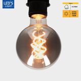 LED's Light - LED Lamp - Smokey - E27 - Dimbaar - Bol G95