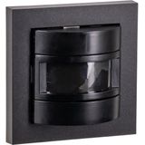 Inbouw Bewegingssensor - Zwart - PIR - 180º Detectiehoek - Bereik 2 tot 8 meter