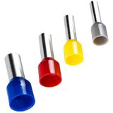 Adereindhulzen assortiment set - 4 Maten van 4mm² tot 16mm²- 100 Stuks