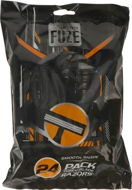 12x Body-X Fuze Scheermesjes Three Blades 24 stuks