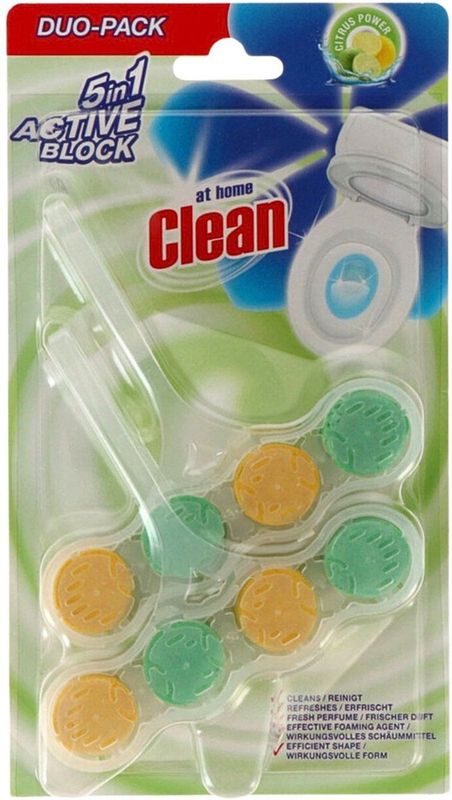 At Home - Toiletblok - Citrus - 2 Blokjes