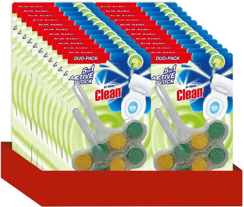 24x At Home Toiletblok Citrus 2 stuks