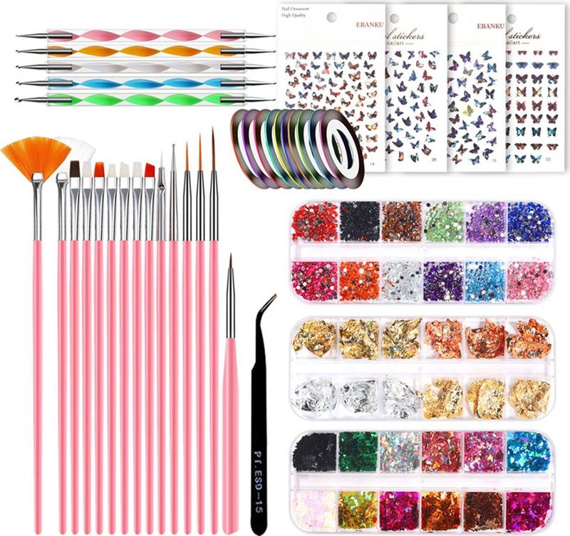 Dermarolling Nail Art Deco Kit #NAK010