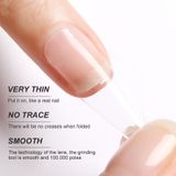Dermarolling Nageltips Short Square 10 maten - 240 stuks