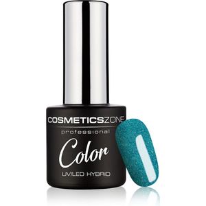 Cosmetics Zone UV/LED Hybrid Gellak 7ml. My Precious! 904 - Glitter, Turquoise - Glanzend - Gel nagellak