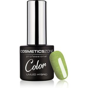 Cosmetics Zone UV/LED Hybrid Gellak 7ml. Money Money 906 - Glitter, Lichtgroen - Glanzend - Gel nagellak