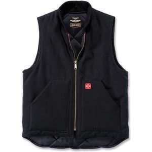 Bodywarmer - Gevoerd - Canvas - Comfortabele Pasvorm - Verkrijgbaar in Diverse Maten