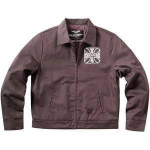 West Coast Choppers - Og Lined Workjacket - Zwart - Polyester/Katoen - Gevoerd