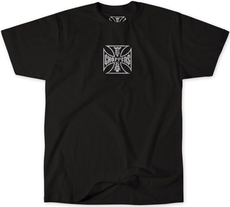 WEST COAST CHOPPERS - Parts - T-shirt - Zwart - Katoen