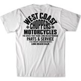 West Coast Choppers - Parts T-shirt - Korte Mouwen