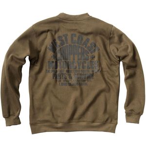 West Coast Choppers - Parts Sweatshirt - Groen - Katoen/Polyester
