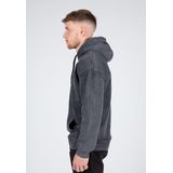 Gorilla Wear - Crowley Heren Oversized Hoodie - Washed Grijs