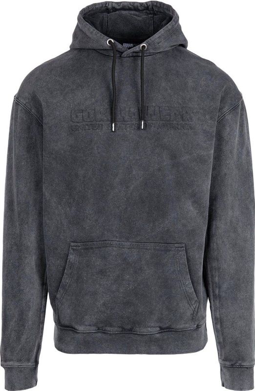 Gorilla Wear - Crowley Heren Oversized Hoodie - Washed Grijs