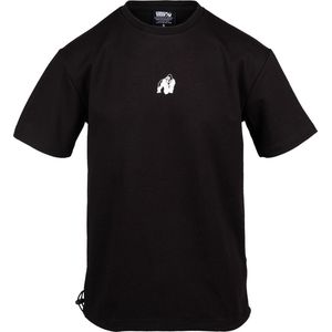 Gorilla Wear - Dayton T-Shirt - Zwart - Katoen/Polyester - Loose Fit