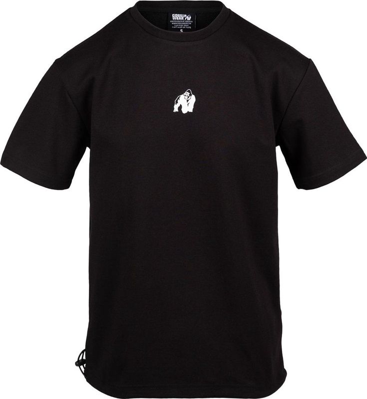 Gorilla Wear - Dayton T-Shirt - Zwart - Katoen/Polyester - Loose Fit