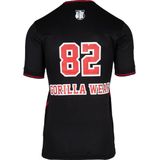 Gorilla Wear San Mateo T-shirt - Zwart Rood