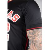 Gorilla Wear San Mateo T-shirt - Zwart Rood