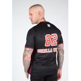 Gorilla Wear San Mateo T-shirt - Zwart Rood