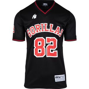 Gorilla Wear San Mateo T-shirt - Zwart Rood