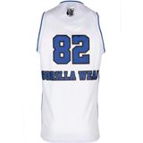 Gorilla Wear - San Mateo - Tanktop - Wit/Blauw - Polyester