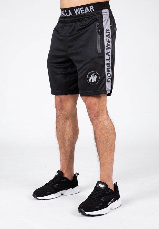 Gorilla Wear - Atlanta Shorts - Zwart/Grijs