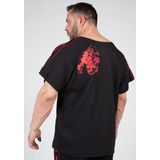 Gorilla Wear - Buffalo Old School Workout T-Shirt - Zwart / Rood