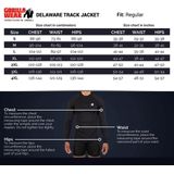 Delaware - Trainingsjas - Zwart - Polyester en Elastane
