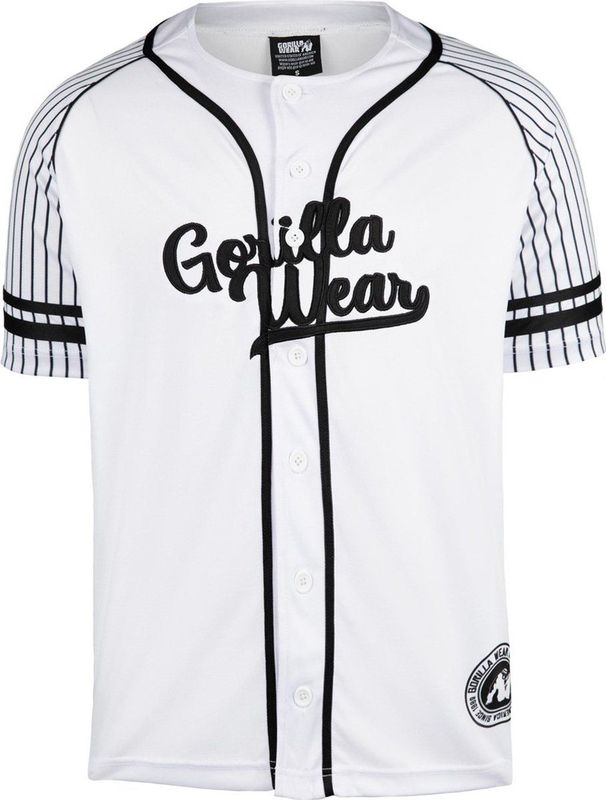 Gorilla Wear - 82 Baseball Jersey - Wit