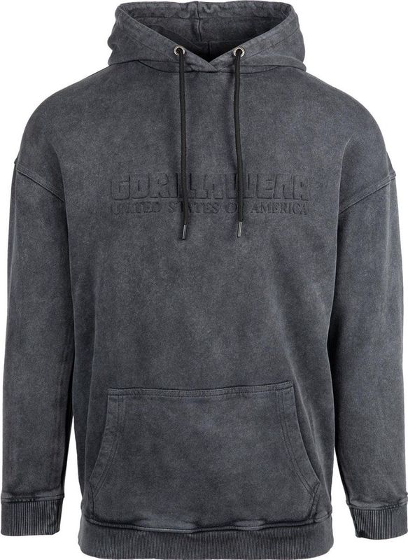 Gorilla Wear - Crowley Dames Oversized Hoodie - Washed Grijs
