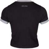 Gorilla Wear - New Orleans Cropped T-Shirt - Zwart