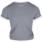 Gorilla Wear - New Orleans Cropped T-Shirt - Grijs