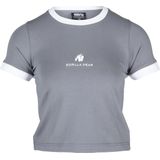 Gorilla Wear - New Orleans Cropped T-Shirt - Grijs