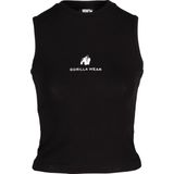 Gorilla Wear - Livonia Crop Top - Zwart - XS