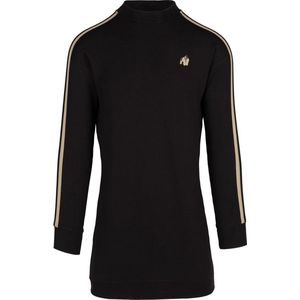 Gorilla Wear - Isabella Sweatshirt Jurk - Zwart - XS