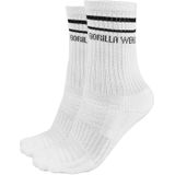 Gorilla Wear - Crew Sokken - Wit - 1-Pack