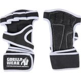 Gorilla Wear Yuma Krachtsport Handschoenen - Zwart/Wit - 2XL