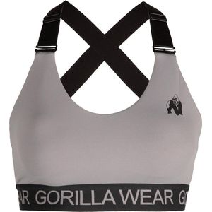 Gorilla Wear - Colby - Sportbeha - Zwart - Nylon - Sterke Ondersteuning