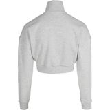 Gorilla Wear - Ocala Cropped Half-Zip Sweatshirt - Grijs