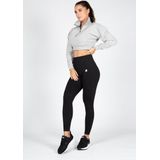 Gorilla Wear - Ocala Cropped Half-Zip Sweatshirt - Grijs