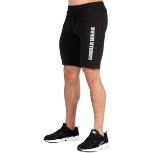 Gorilla Wear Milo Shorts - Zwart - Mix van Stoffen - Slim Fit