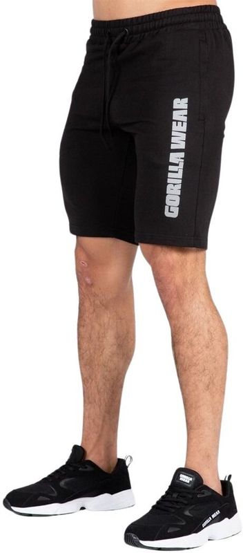 Gorilla Wear Milo Shorts - Zwart - Mix van Stoffen - Slim Fit