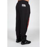 Gorilla Wear Augustine Old School Trainingsbroek - Zwart / Rood