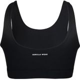 Summerville - Bikinitop - Zwart - Geribbelde Stof - Medium Ondersteuning