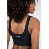 Summerville - Bikinitop - Zwart - Geribbelde Stof - Medium Ondersteuning