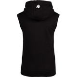 Gorilla Wear - Virginia Mouwloos Hoodie - Zwart