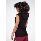 Gorilla Wear - Virginia Mouwloos Hoodie - Zwart